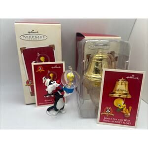 2003 Hallmark Keepsake Looney Tunes Tweety "Jingle All The Way" Bubble Bath